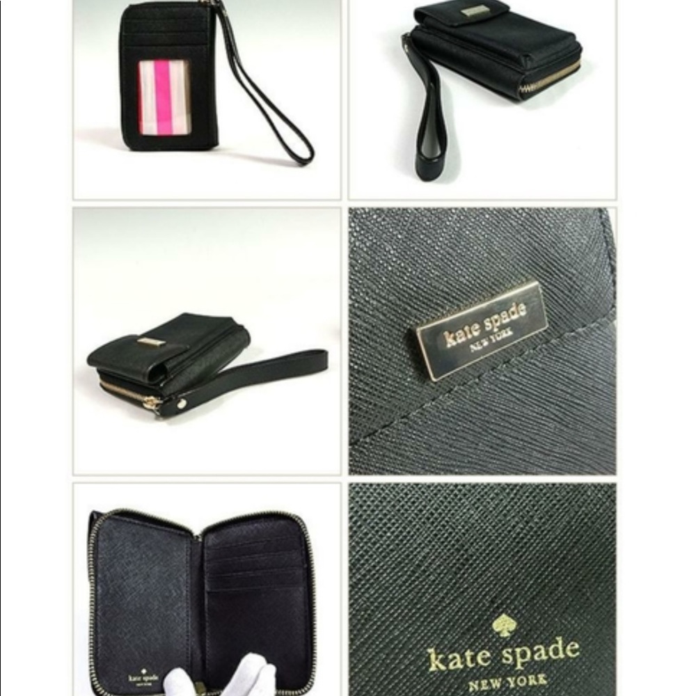 Kate Spade Kristie newbury lane wirstlet in black